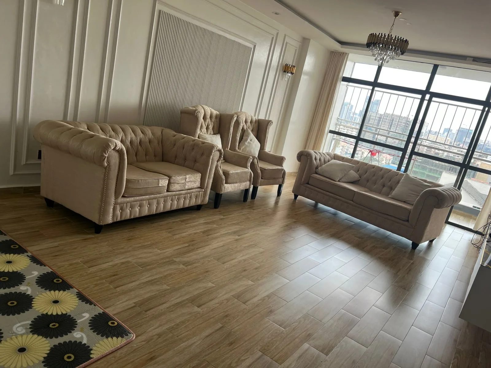 Luxury Classic Modern 7 Seater Sofa (3+2+1+1)